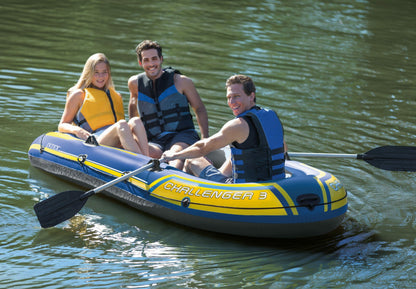 Intex Challenger 3 Boat Set 68370