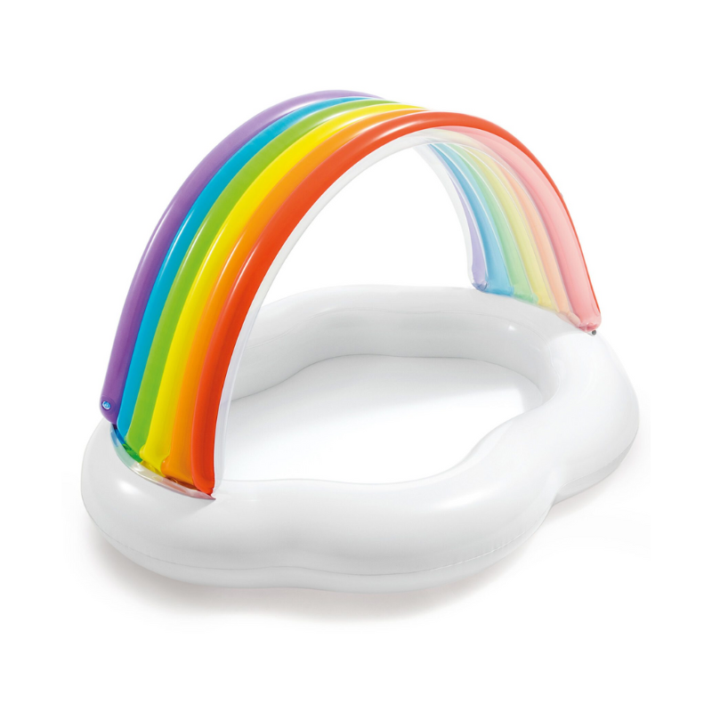 Inflatable Baby Spray Pool | Intex Rainbow Spray Pool | boaties.au