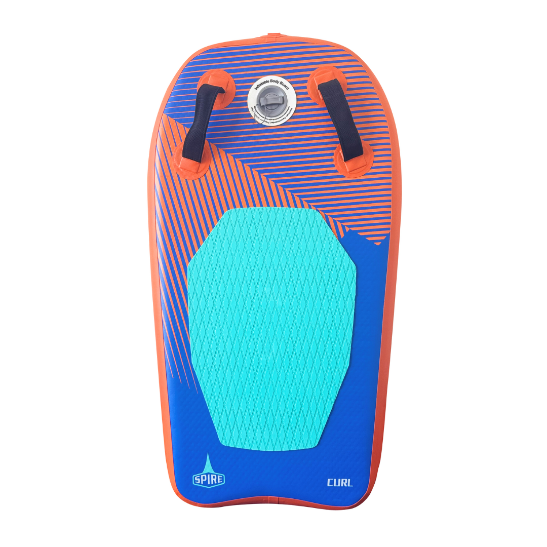 Spire Curl Body Board | Inflatable Bodyboard Kids | boaties.au