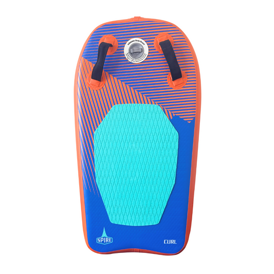Spire Curl Body Board | Inflatable Bodyboard Kids | boaties.au
