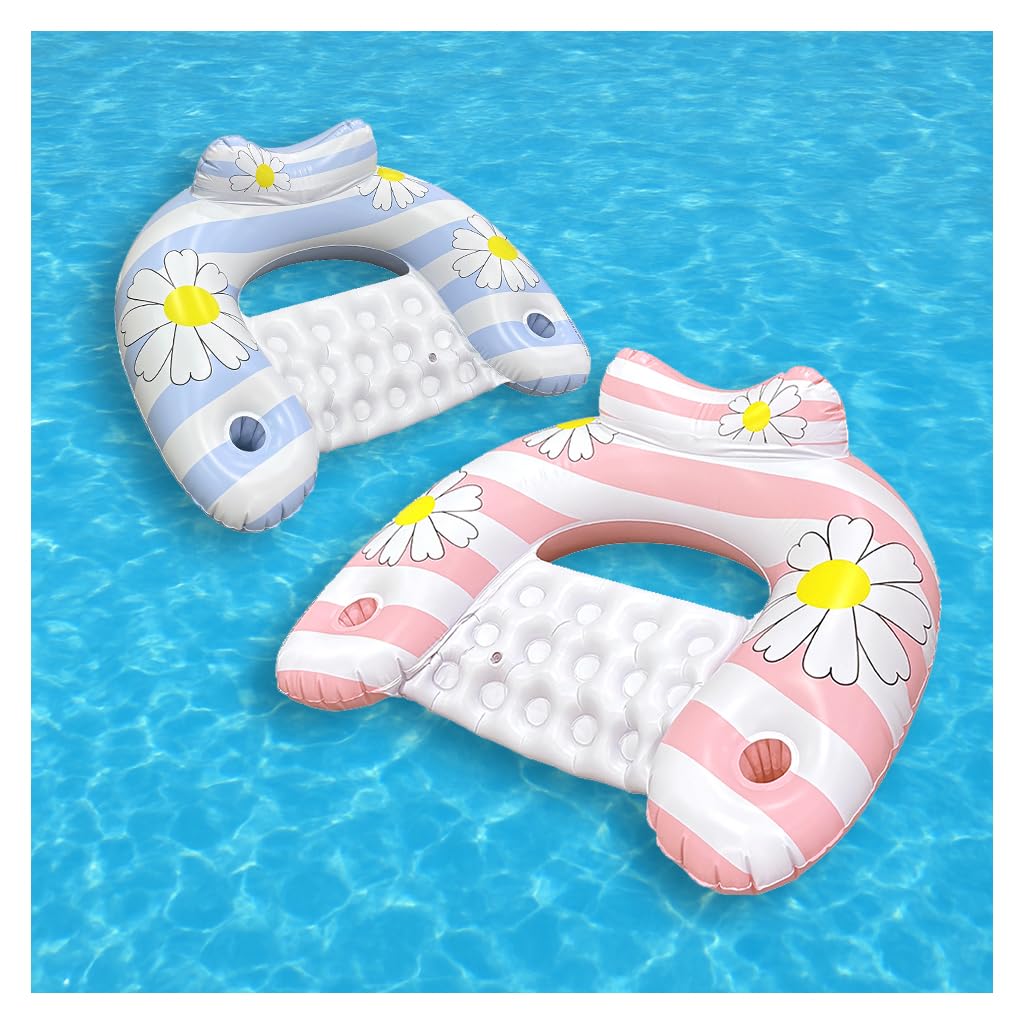 Daisy Inflatable Pool Float | Kids Pool Floats 2-Pack | boaties.au