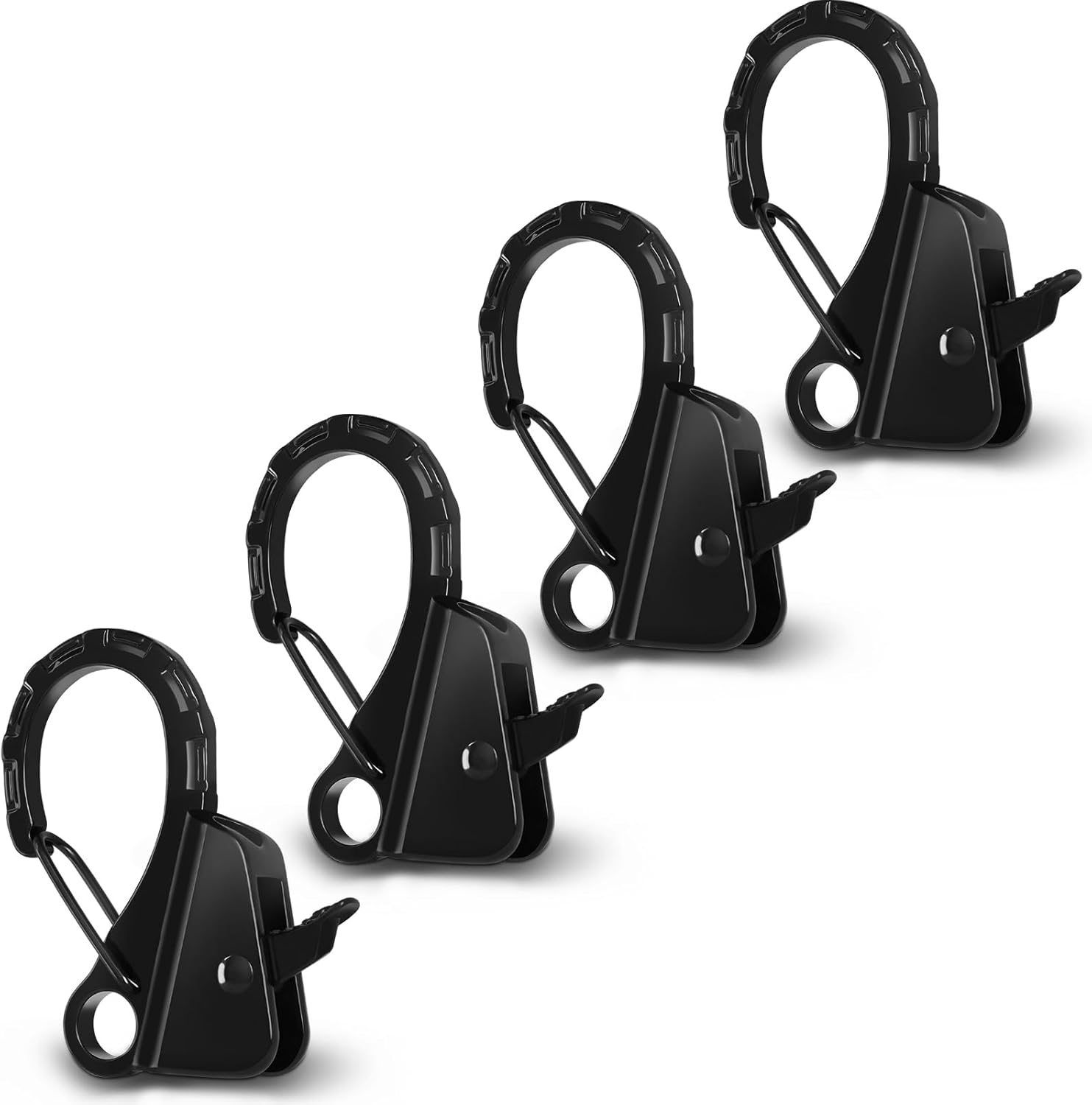Stainless Steel Boat Fender Clips Boat Fender Quick Release Clip Boat Bumper for Docking, Adjustable Boat Rail Fender Clips for Boats, Boat Bumper Holders Hangers