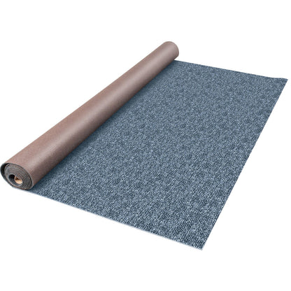 VEVOR Gray Marine Carpet 6 ft x 39.3 ft Marine Carpeting Marine Grade Carpet for Boats with Waterproof Back Outdoor Rug for Patio Porch Deck Garage Outdoor Area Rug Runner Anti-Slide Porch Rug,1.8x12m