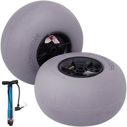 VEVOR Balloon Beach Wheels Replacement Beach Tires 13 TPU 121 LBS Load Capacity"